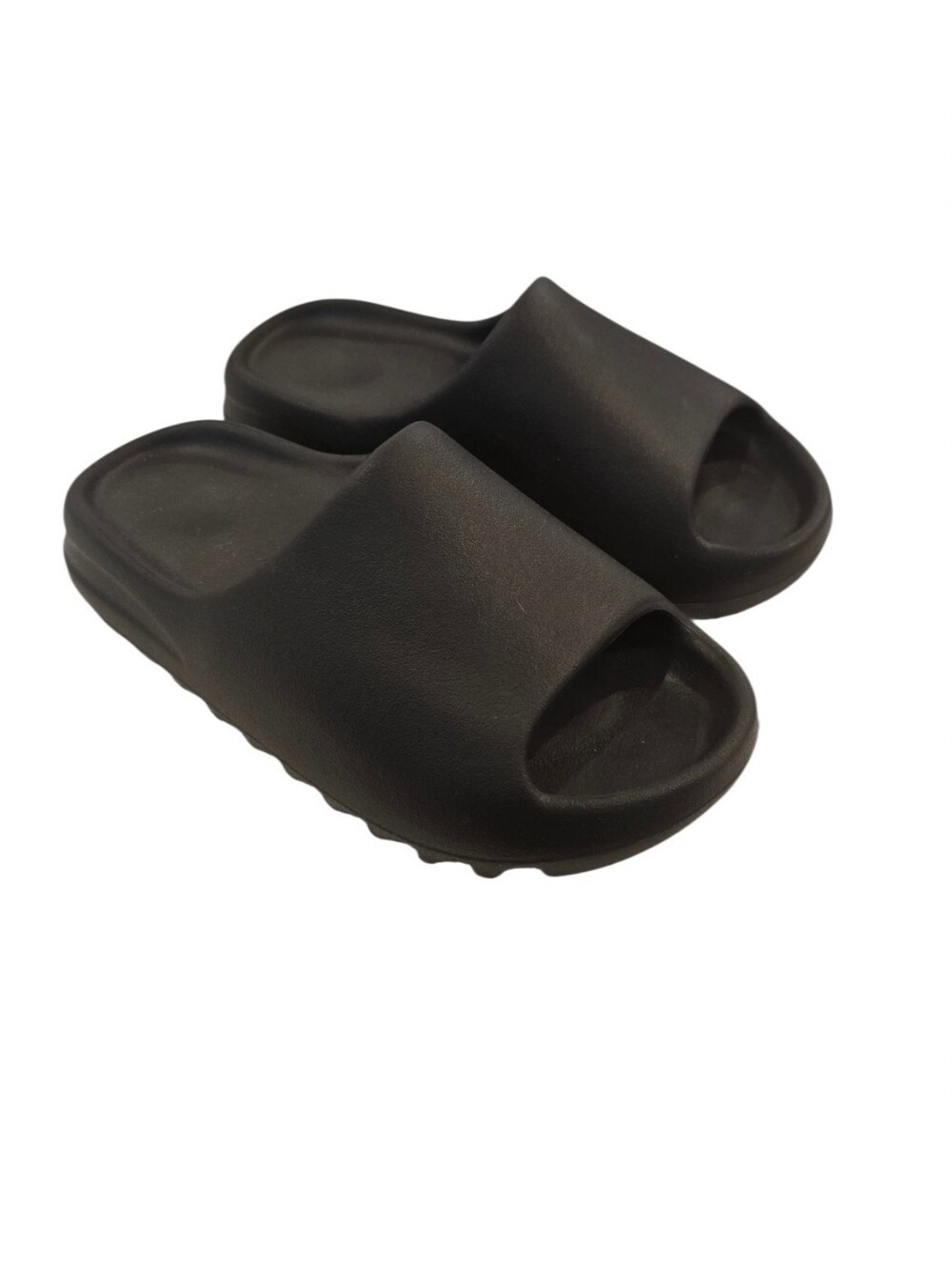 YEEZY Slides Black Ys-01 Ys01 Black Slide Sandals Kanye West